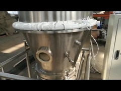 304SS 420L Сушилка с псевдоожиженным слоем, сушильная машина для гранулирования покрытия