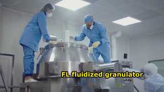 Гранулятор с псевдоожиженным слоем FL