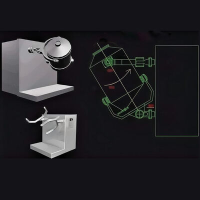 Качество  GMP Compliant Three-Dimensional Powder Mixer for Chemical Nutraceutical and Cosmetic фабрика