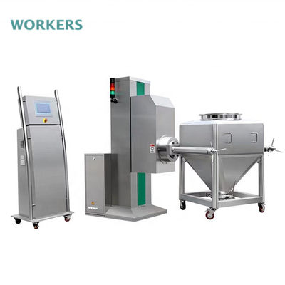 Качество  PLC Touch Screen 1000L Lifting Hopper IBC Bin Mixer For Nutraceuticals фабрика