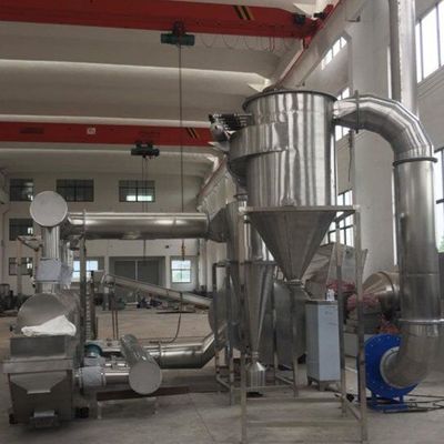 Качество  Herbal Medicine Vibratory Fluidized Bed Dryer Lotus Root Powder Yeast Dryer Machine фабрика