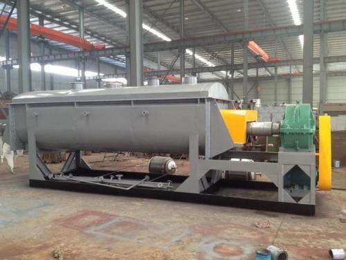 Continuous Dual Shaft Paddle Dryer For Slurry And Powder Processing