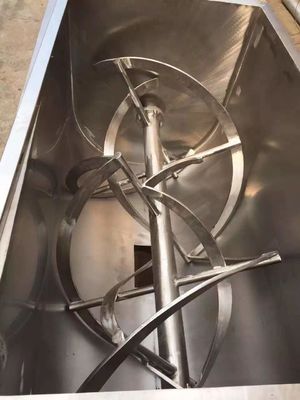 5,5 кВт, 500 л, коммерческий двухвальный горизонтальный ленточный смеситель для специй, приправ, порошков пигментов