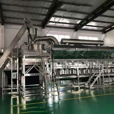 Сушилка с псевдоожиженным слоем горячего воздуха для фармацевтических гранул