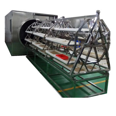 380V машина для просушки низкой температуры сушильщика 48KW вакуума микроволны PLC HMI