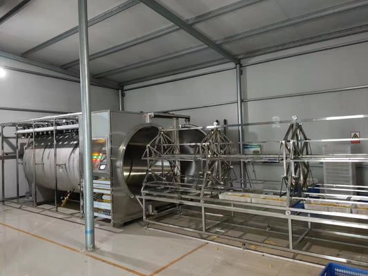 380V машина для просушки низкой температуры сушильщика 48KW вакуума микроволны PLC HMI