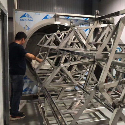 Печь обезвоживателя манго ананаса коммерчески вакуума микроволны 24KW более сухая