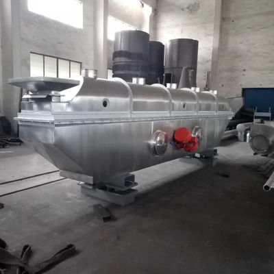 Сушильщик кровати жидкости Vibro WKS оцинковывает машину лепешки полипропилена Heptahydrate сульфата более сухую